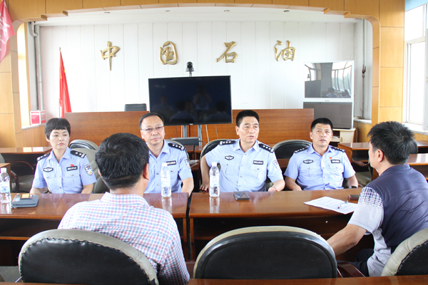 集贤县公安局全面开展走访企业活动