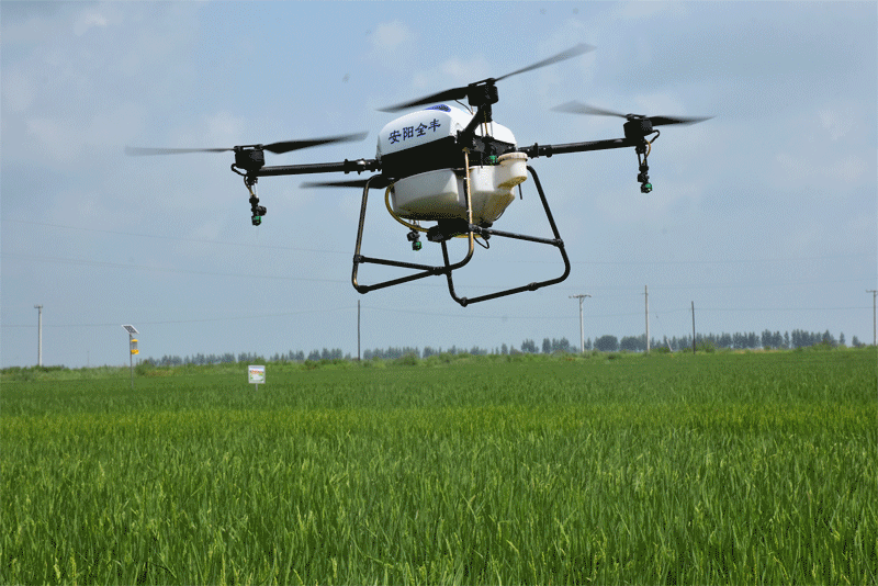 鸡西市:植保无人机助力智慧农业