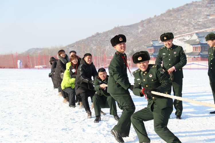 军警民共建 冰雪绘奇缘-东北网黑龙江-东北网