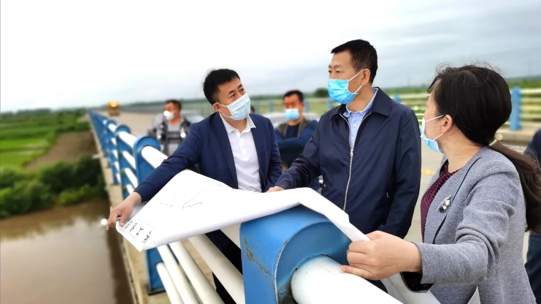 市委书记张常荣在密山鸡东调研防汛工作时强调迅速进入应急状态多措