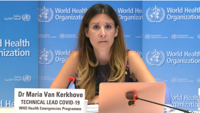 世卫组织卫生紧急项目技术主管玛丽亚·范·科霍夫