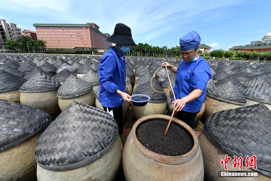 探访厦门古法酱油酿造技艺日晒夜露独具匠心