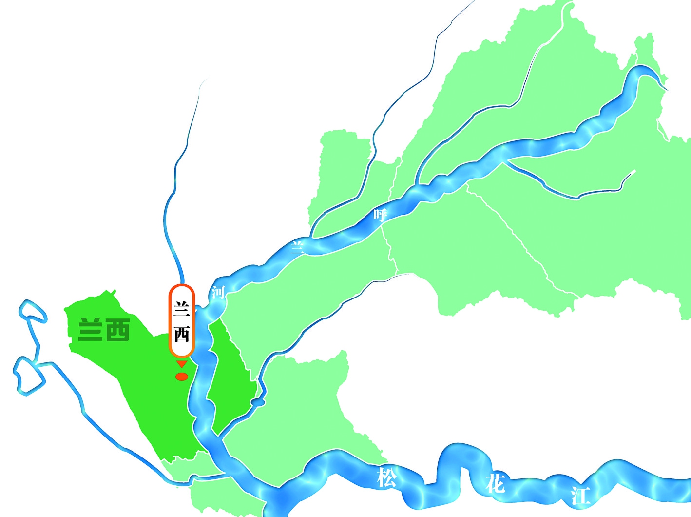 呼兰河平面图图片