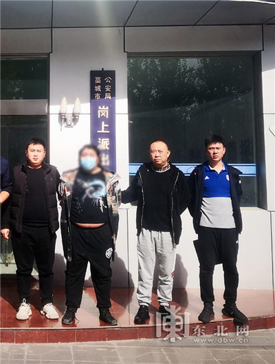 犯罪嫌疑人李某被警方抓获. 图片由警方提供