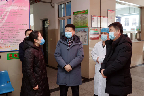 鲁长友深入滴道区恒山区调研疫情防控安全生产和重点产业项目建设情况