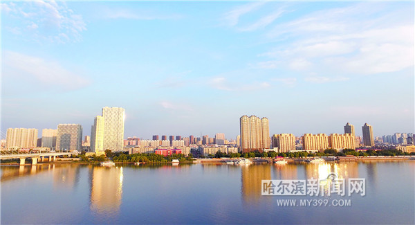 百年老城区镶上"滨水风景线-哈尔滨新闻网-东北网