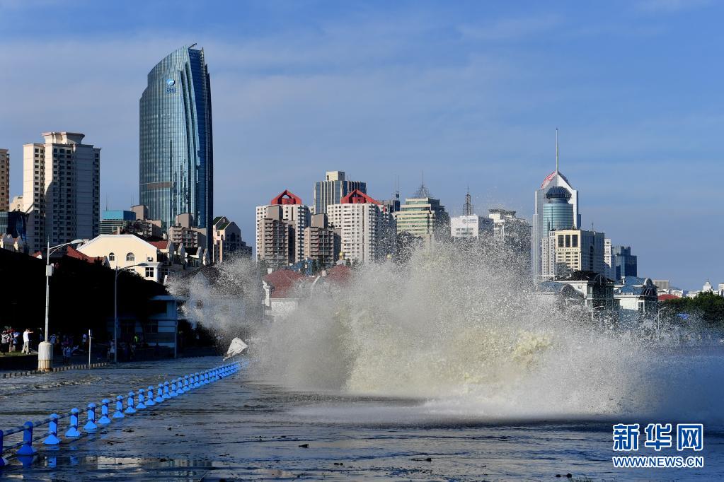 台风"烟花"影响山东