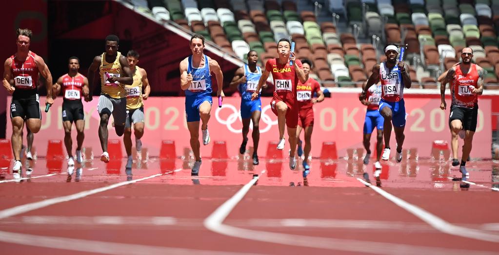 【东京奥运会】厉害!中国男,女4×100米接力携手晋级决赛