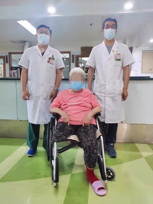 黑龙江省医院先进药物支架令九旬老人免除截肢之痛