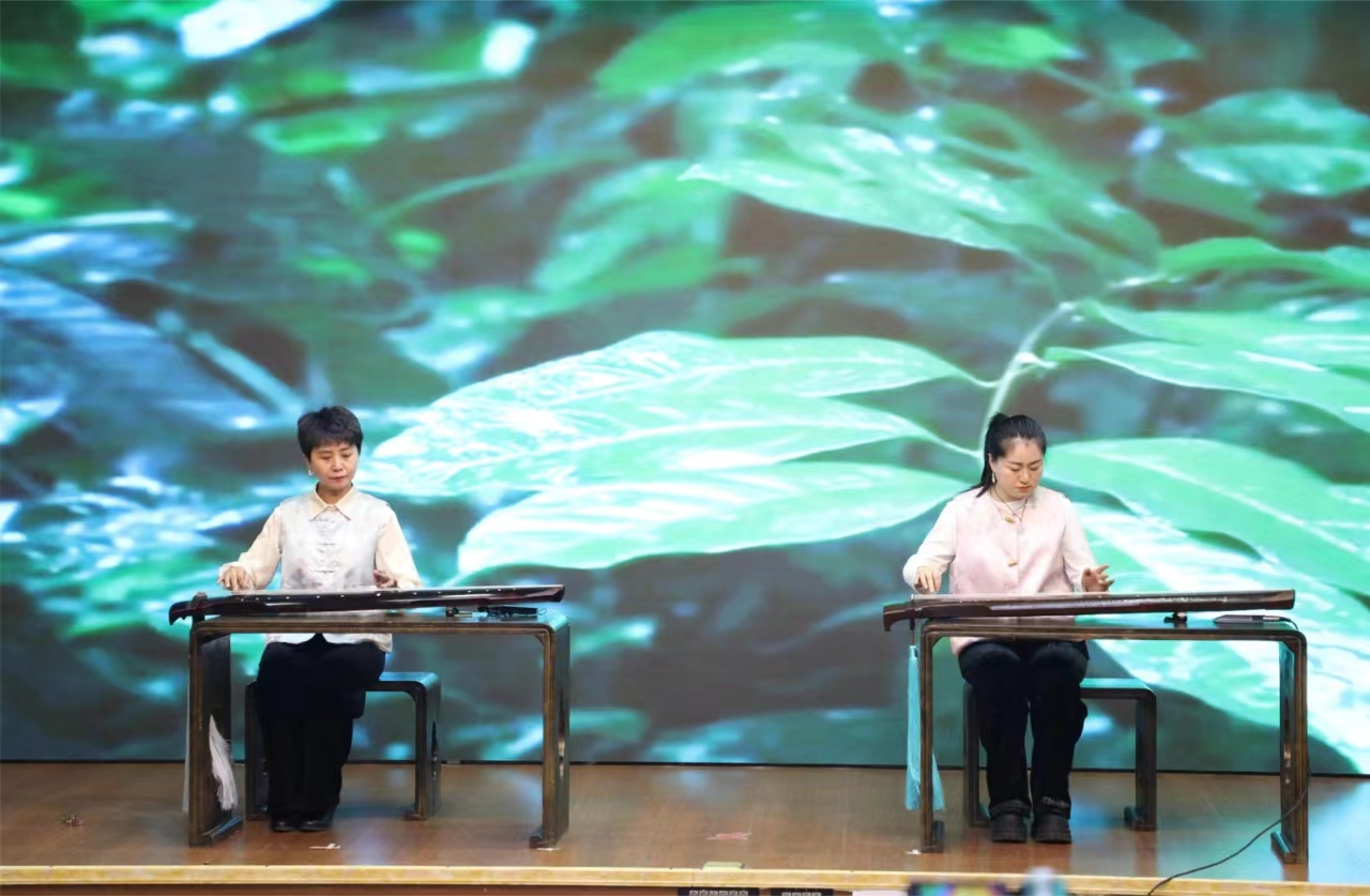 桃园春晓我们的节日元宵节古琴雅集在黑龙江省图书馆精彩上演