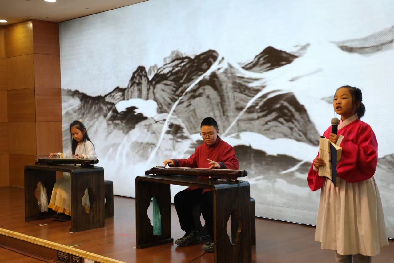 桃园春晓我们的节日元宵节古琴雅集在黑龙江省图书馆精彩上演