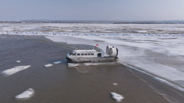 5分钟直接对岸，同江-俄罗斯气垫船将于2025年冬